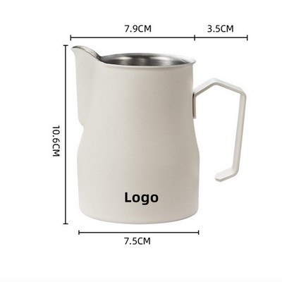 Milk Frothing Pitcher 304 Stainless Steel Multi-Purpose 12 Oz Home Use Frothing Pitcher
