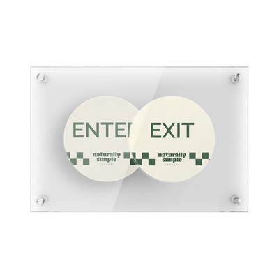 Double Face Permanent Decal (18 to 28 Square Inch)