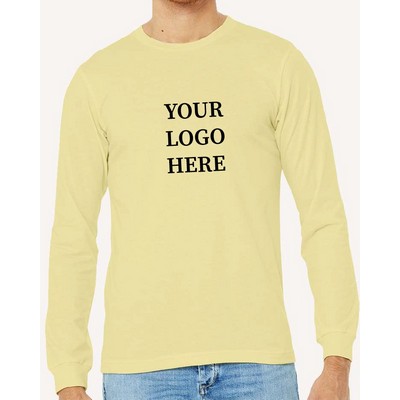 BELLA + CANVAS® Heather CVC Long Sleeve Tee