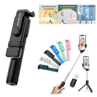 Mini Wireless Mobile Tripod Selfie Stick