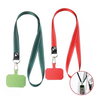 Polyester phone strap