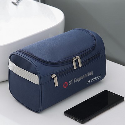 Toiletry Bag , Hanging Cosmetic Bag , Business Makeup Case ,Travel Make Up Zipper Organizer Pouch