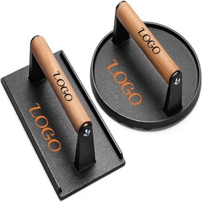 Stainless Steel Burger Press