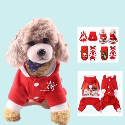 Small Pet Christmas Suit