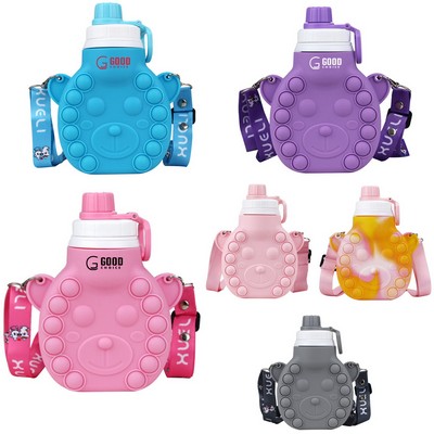 Kids Silicone Cup Water Bottle