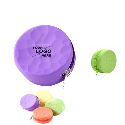 Compact Leather Coin Purse