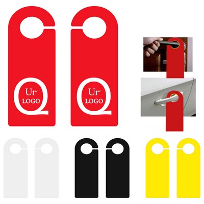 Pvc Custom Door Hanger Sign