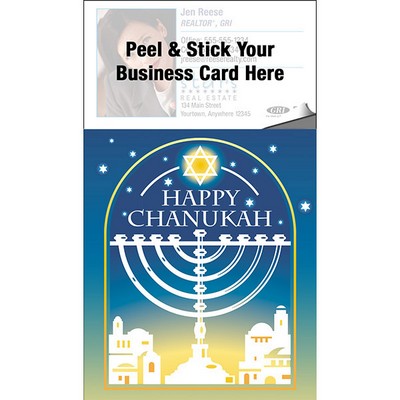 12-Month Calendar Magnet Pad - Tear-Off with Blank White Envelopes