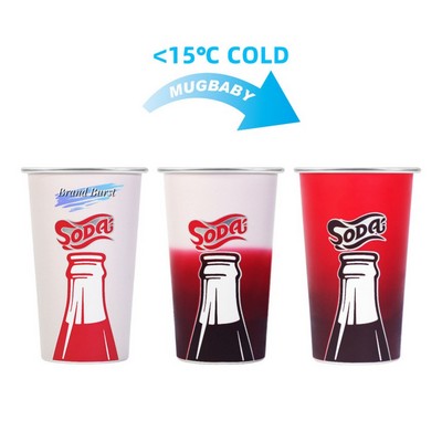 16 oz Aluminum Color Changing Cups