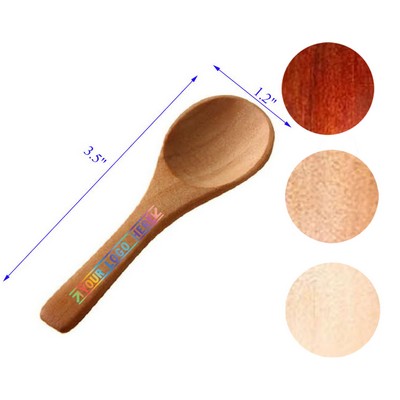Small Wooden Cooking Non Scratch Spoon