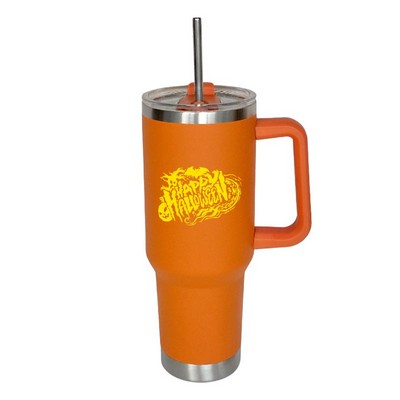 Arcticware™ 40 oz Orange BPA-Free Vacuum Insulated Stainless Steel Mug