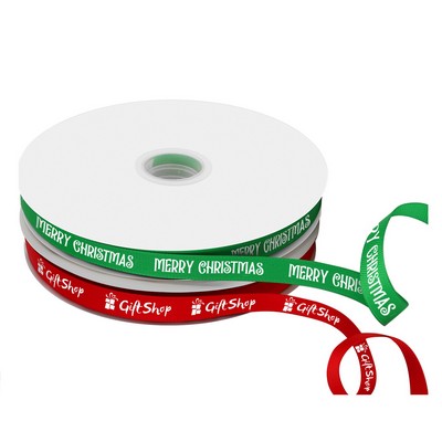 5/8" Grosgrain Satin Gift Ribbon
