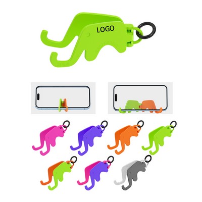 Dopamine Elephant Phone Holder With Metal Buckle