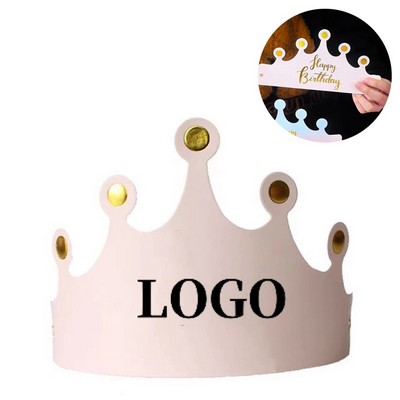 Custom Printed Paper Crowns