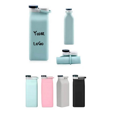 20oz Collapsible Silicone Water Bottle