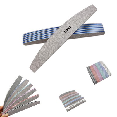 Half Moon Double-Sided Nail Files