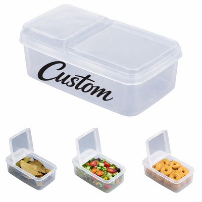 16.9 oz Kitchen Storage Box with Semi Open Lid
