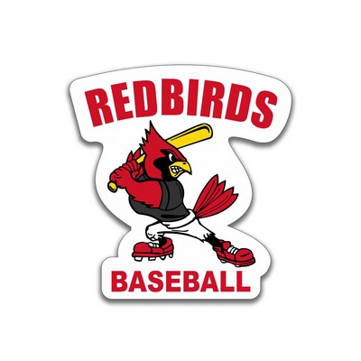 Magnet-3Mil-3"X3.5" Custom Shape-Indoor-Outdoor. Full Color