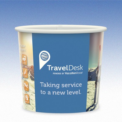 16 oz-Plastic-Free, Compostable, Recyclable Paper Cups