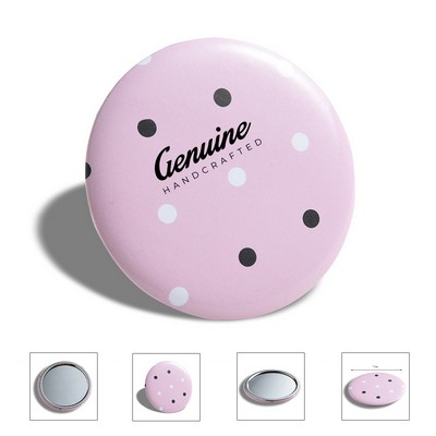 Compact Round Mirror