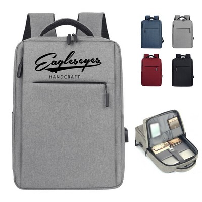 Business Laptop Backpack with Usb Charging Port