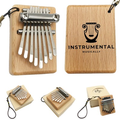 8 Tones Kalimba Finger Piano Beginner Gift Musical Accessory