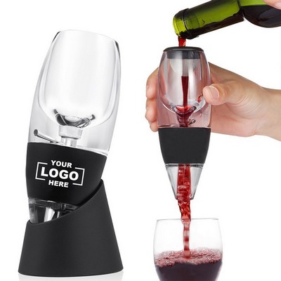 Wine Aerator and Pourer with Stand