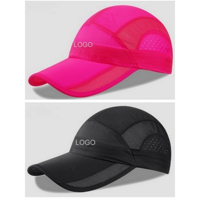 Quick Dry Baseball Mesh Cap Sun Hat