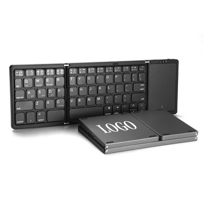 Foldable Bluetooth Keyboard W/ Touchpad