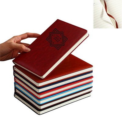 Soft PU Leather Cover Journals A5 200Pages