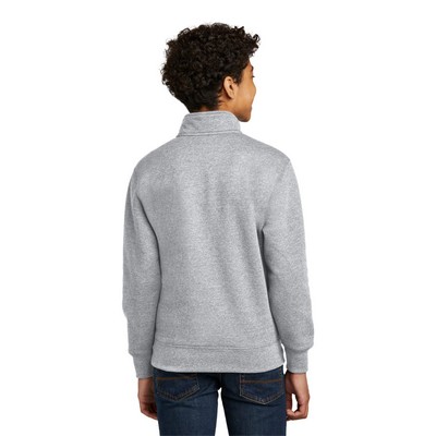 Port & Company Youth Core Fleece 1/4-Zip Pullover Sweatshirt