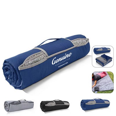 All-Weather Sherpa-Lined Outdoor Blanket