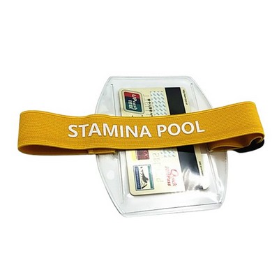 Clear Armband Badge Holder