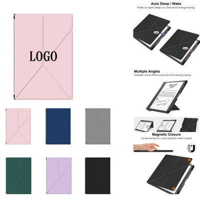 Leather Folding Tablet Sleeve