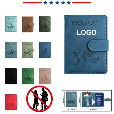 PU passport holder cover