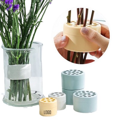 Reusable Plastic Spiral Ikebana Stem Holder For Flowers