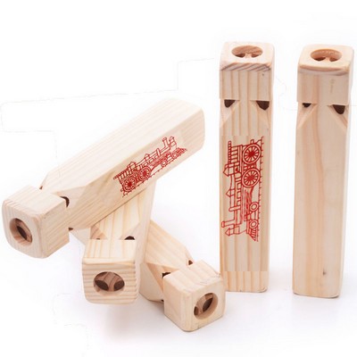 Wooden Train Whistle