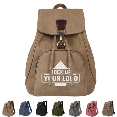Versatile Canvas Carryall Backpack