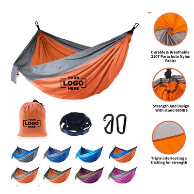 Lightweight Nylon Pouch - Included Camping Hammock