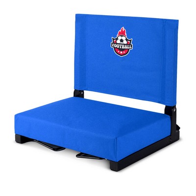 Portable Steel Frame Stadium Chair For Bleachers