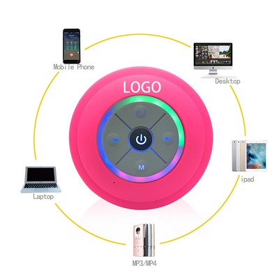 Plug-In Radio LED Bluetooth Wireless Speaker
