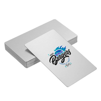 Stainless Steel Business Card