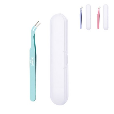 Stainless Straight Curved Tweezers
