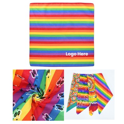 Rainbow Headband Scarf