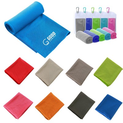 Microfiber Cool Towel w/ Carabiner