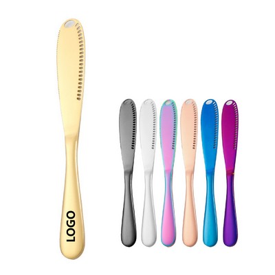 Stainless steel cheese spatula