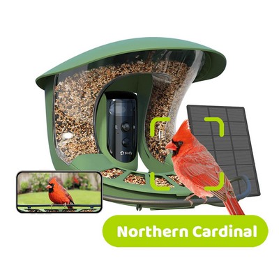 Birdfy 2 Smart Bird Feeder with Camera, 2K Portrait