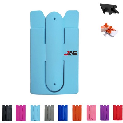 Cell Phone Stand with Card Holder