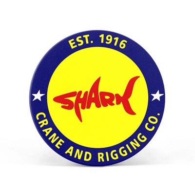 3.5" x 1.5mm Circular Pulpboard Coaster - 4 color print