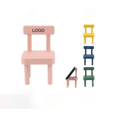 Mini Chair Shape Phone Stand
